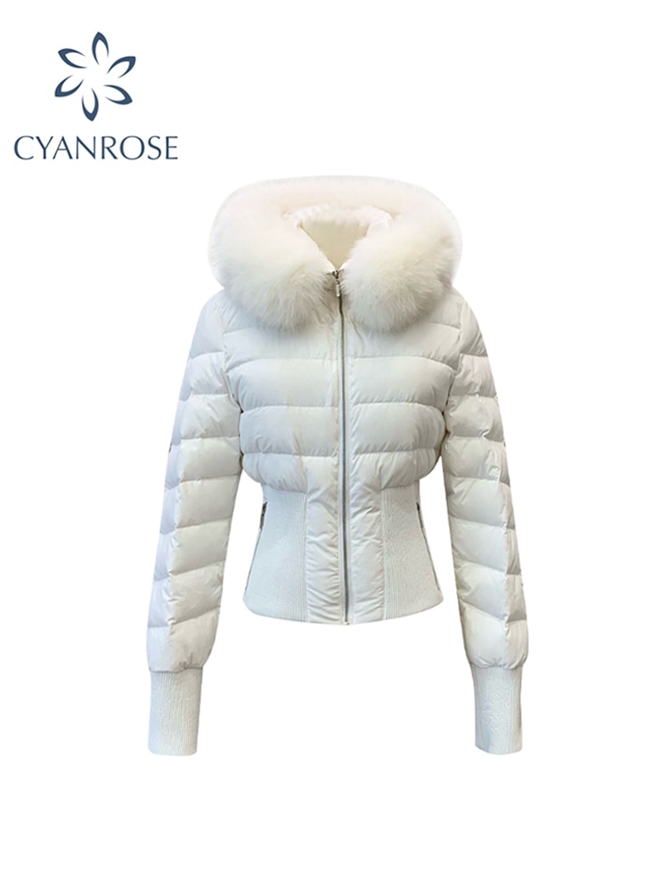 여성용 화이트 파카 재킷 오버코트, 따뜻한 긴팔 코트, 빈티지 하라주쿠 한국 패딩 2000 년대 90 겨울 의류, 패션